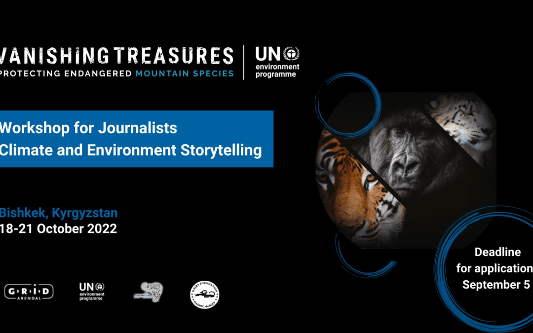 Vanishing Treasures  Communication Workshop Climate and Environment Storytelling