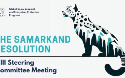 Global Leaders call for snow leopard to be identified as the mascot of climate adaptation and mountain ecology at the GSLEP Steering Committee Meeting in Samarkand